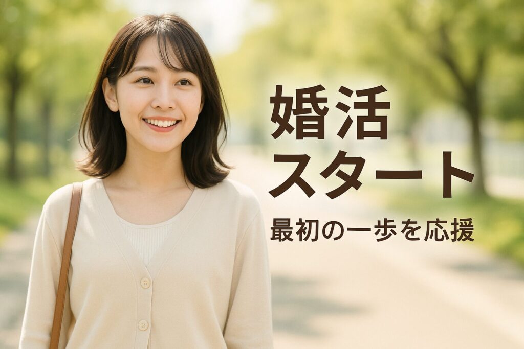 婚活を始めたい人に向けたスタートガイド用の画像